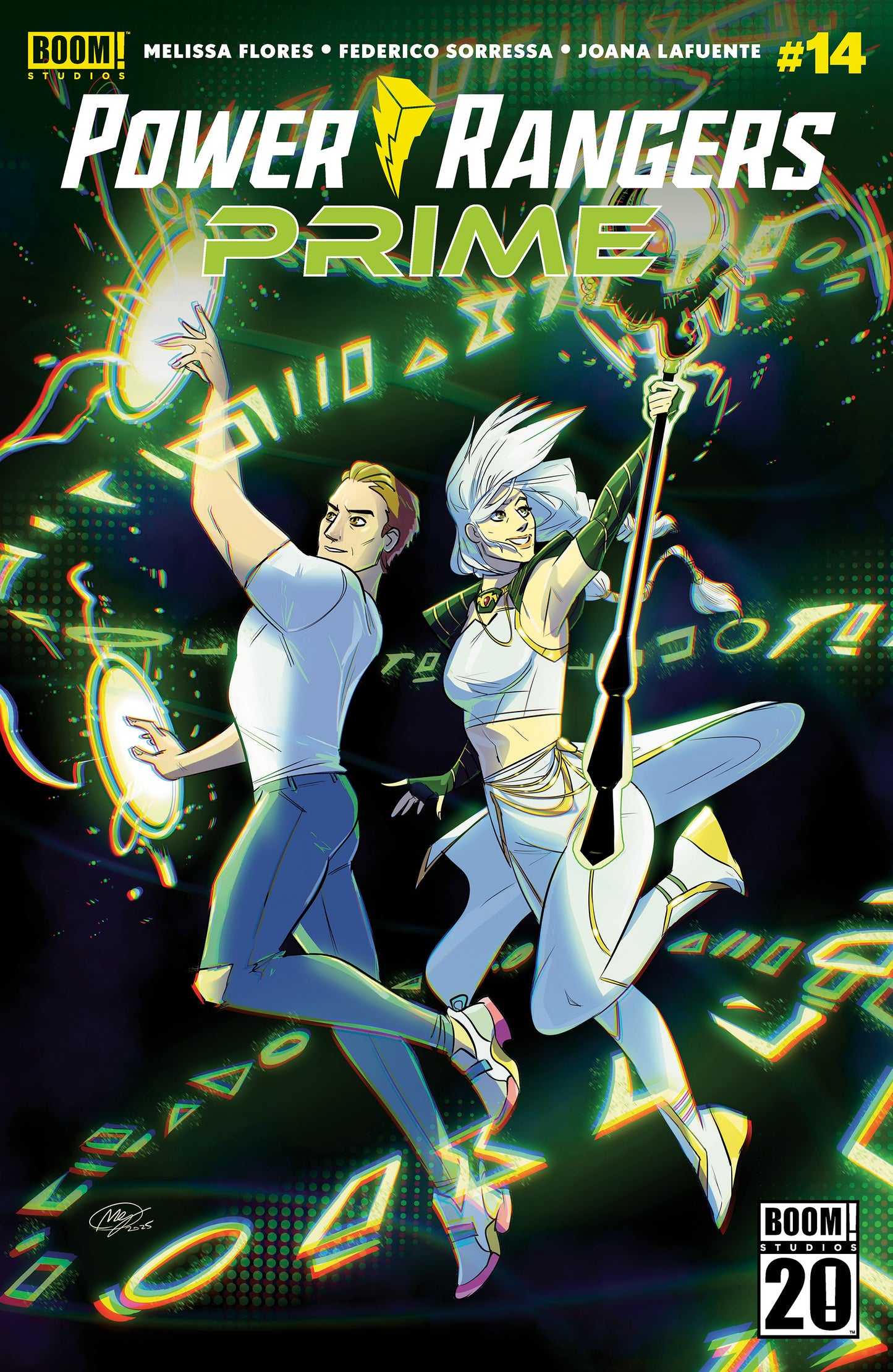 2025 - Power Rangers Prime #14 Cvr B Megan Huang Var - M - ENG 1