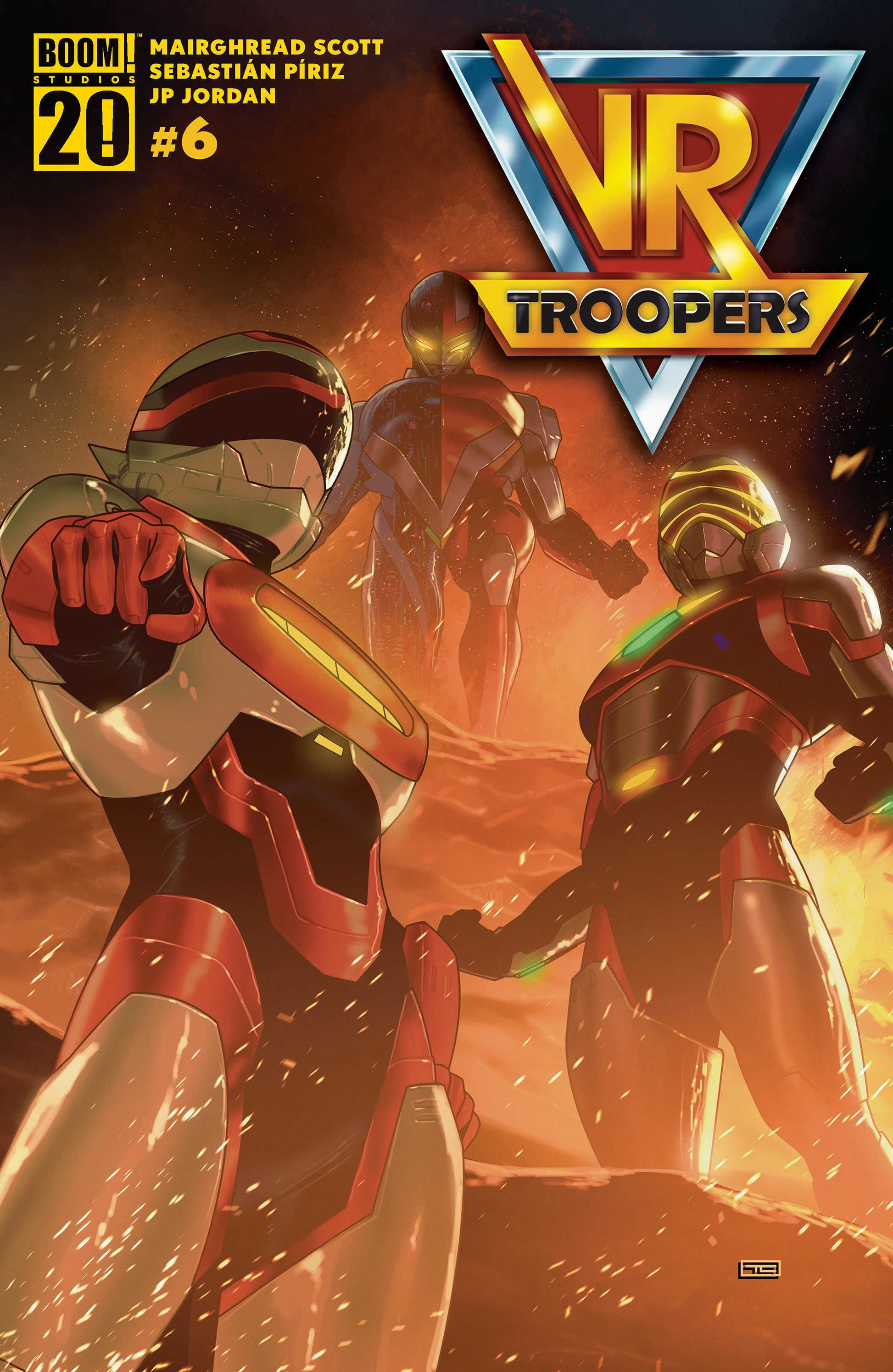 2025 - Vr Troopers #6 Cvr A Taurin Clarke - M - ENG 1