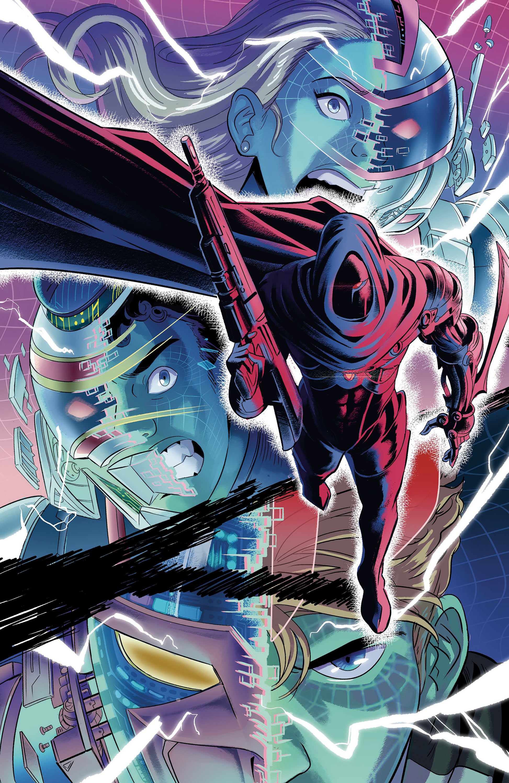 2025 - Vr Troopers #6 Cvr E Inc 1-25 Phillip Johnson Var - M - ENG 1