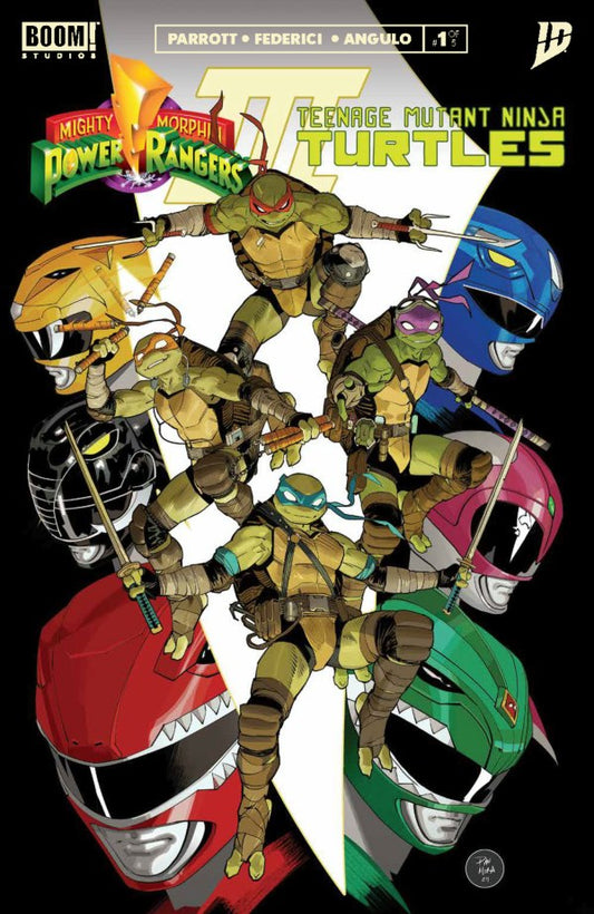 2025 - Mighty Morphin Power Rangers / TMNT, Vol. 3 #1 Var. B - M - ENG
