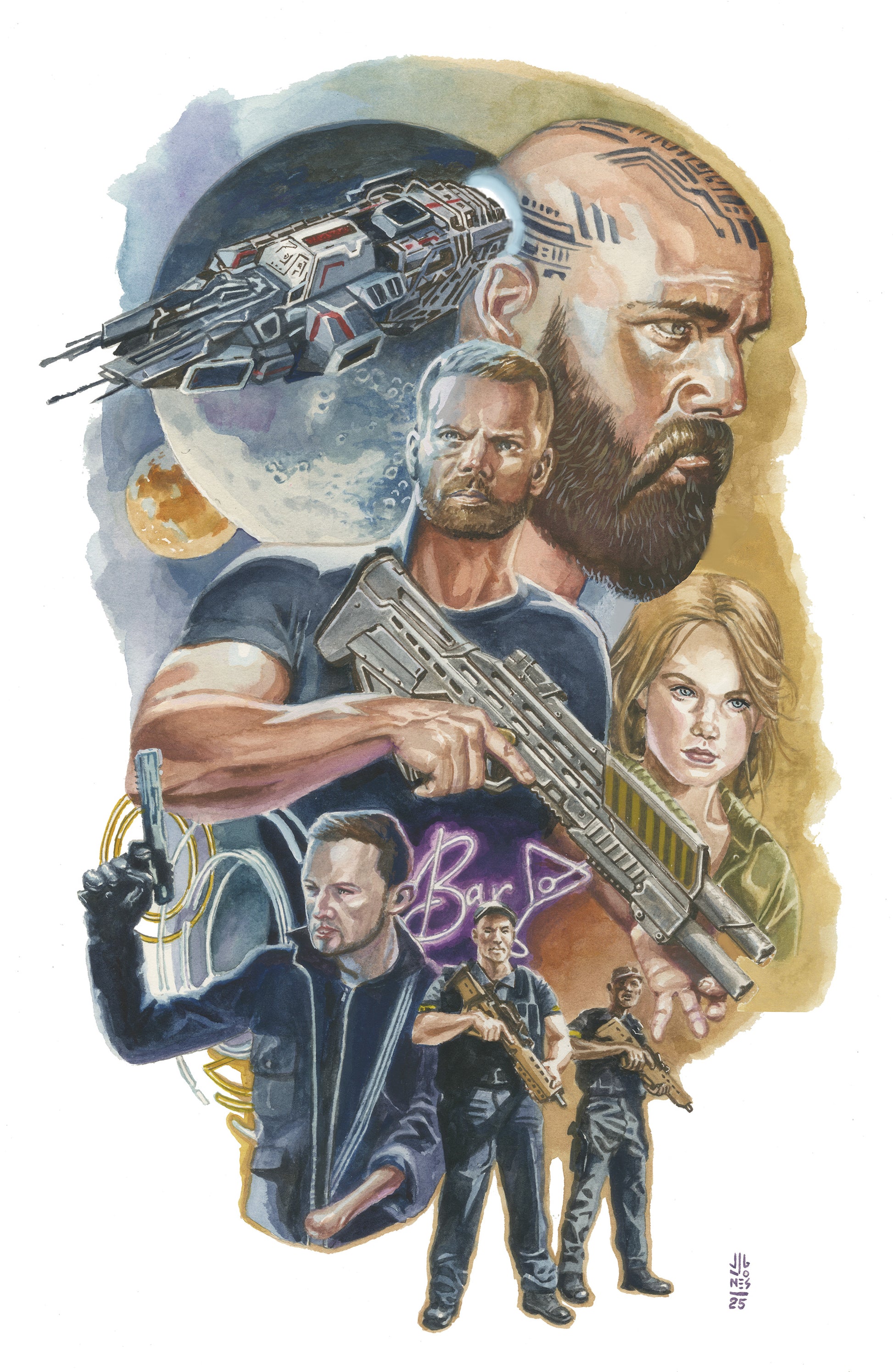 2025 - The Expanse: A Little Death #4 Cvr D Inc 1-15 Jg Jones Var - M - ENG 1