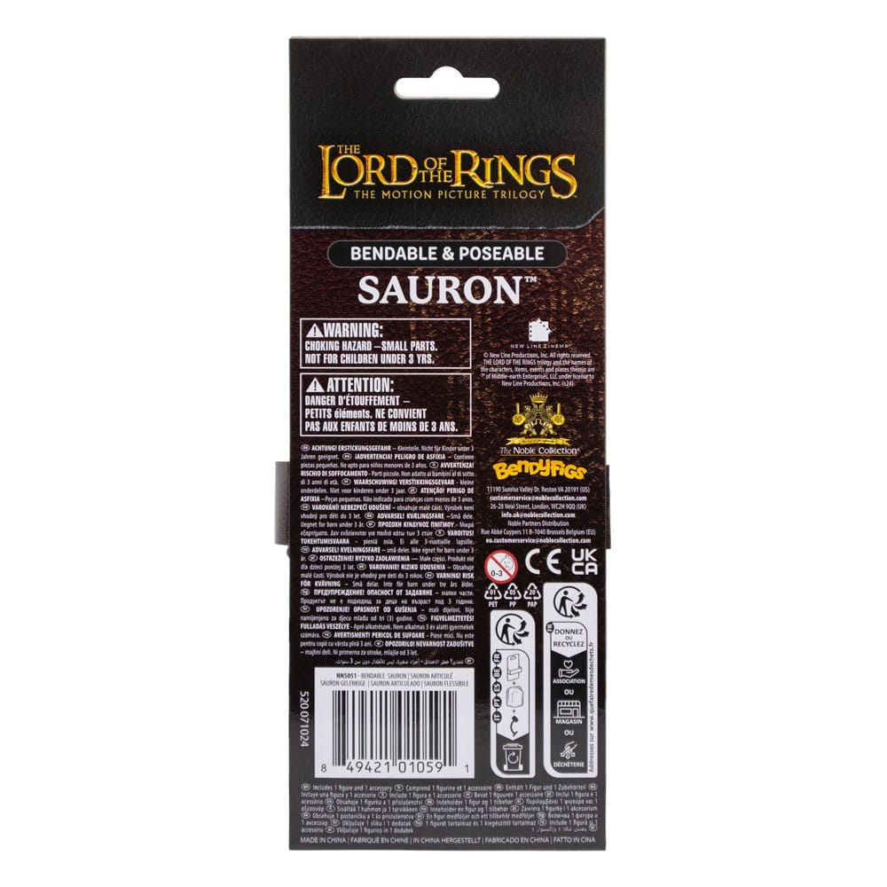 Lord of the Rings Bendyfigs Bendable Figure Sauron 19 cm - M 3