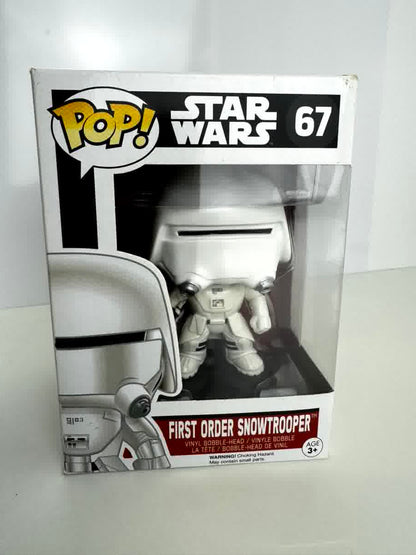 Funko Pop! Star Wars First Order Snowtrooper 67 - M 1