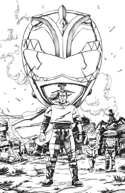 Power Rangers Green #5 Cvr J Gustaffo Vargas Unlimited Var - M - ENG - PROMO 1