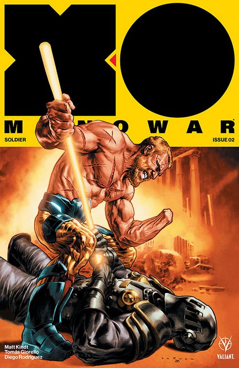 2017 - X-O Manowar, Vol. 4 #2 Var. A - Part 2 Fear and Fury! - NM+ - ENG 1