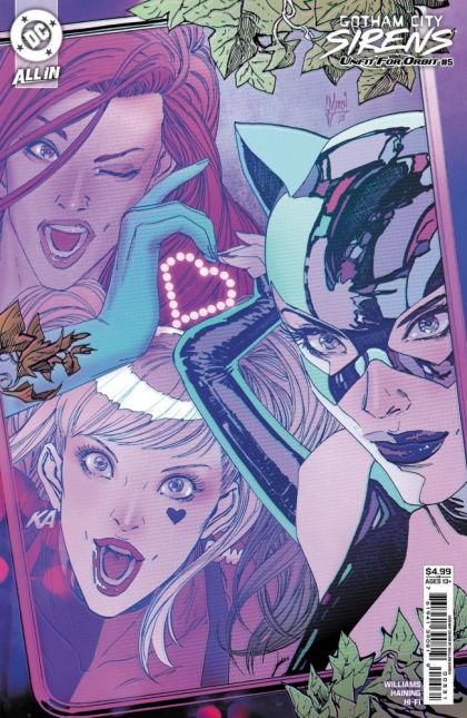 2025 - Gotham City Sirens: Unfit for Orbit #5 Var. C - Finale - M - ENG - PRE-ORDER 1