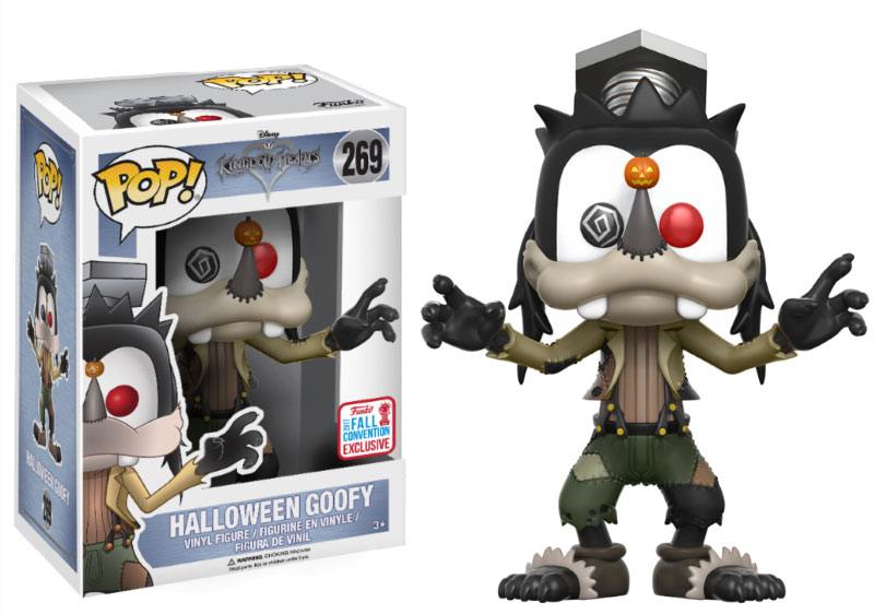 Kingdom Hearts Pop Halloween Goofy 2017 Fall Convention Exclusive - M 1