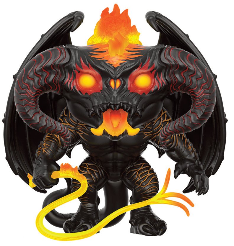 Lord of the Rings Super Sized POP! Movies Vinyl Figure Balrog 15 cm - M 1