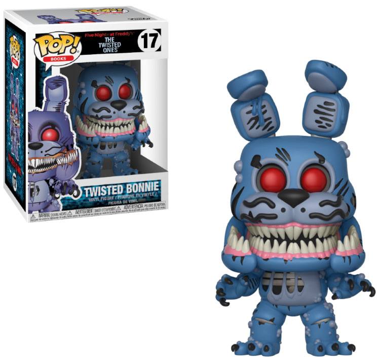 Five Nights At Freddy'S The Twisted Ones Pop! Books Vinyl Figure Twisted Bonnie 9 Cm - M 1