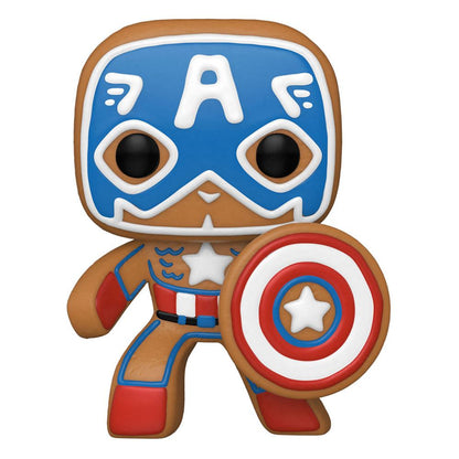 Marvel Gingerbread Captain America Pop - M 2