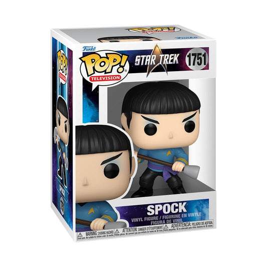 Star Trek Pop! Buddy Tv Vinyl Figure Spock With Weapon 9 Cm - M 1