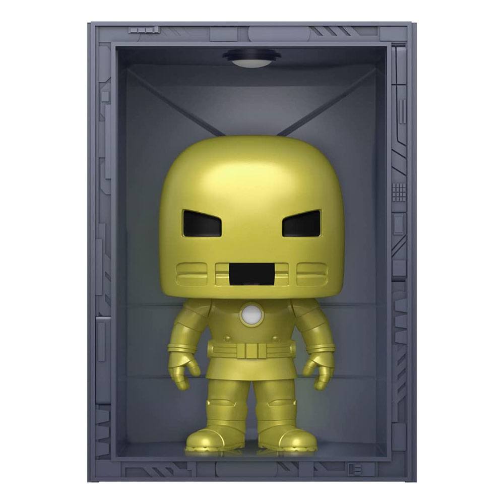 Marvel Hall Of Armor: Iron Man Model 1 Golden Armor Pop - M 2