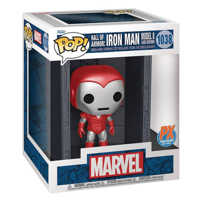 Marvel Hall Of Armor: Iron Man Model 8 Silver Centurion Pop - M 1