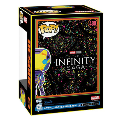 Marvel Studios The Infinity Saga - Rescue Blacklight Pop + T-Shirt (M Size) - M 3