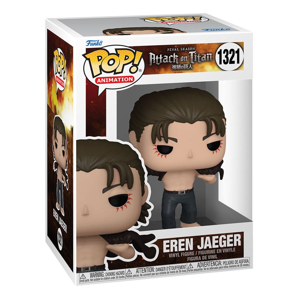 Attack on Titan POP! Animation Vinyl Figure Eren Jeager 9 cm - M 1