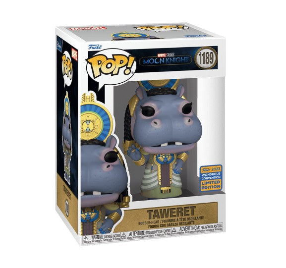 Marvel Studios Moon Knight 2023 Wondrous Convention Limited Edition Taweret Pop - M 1