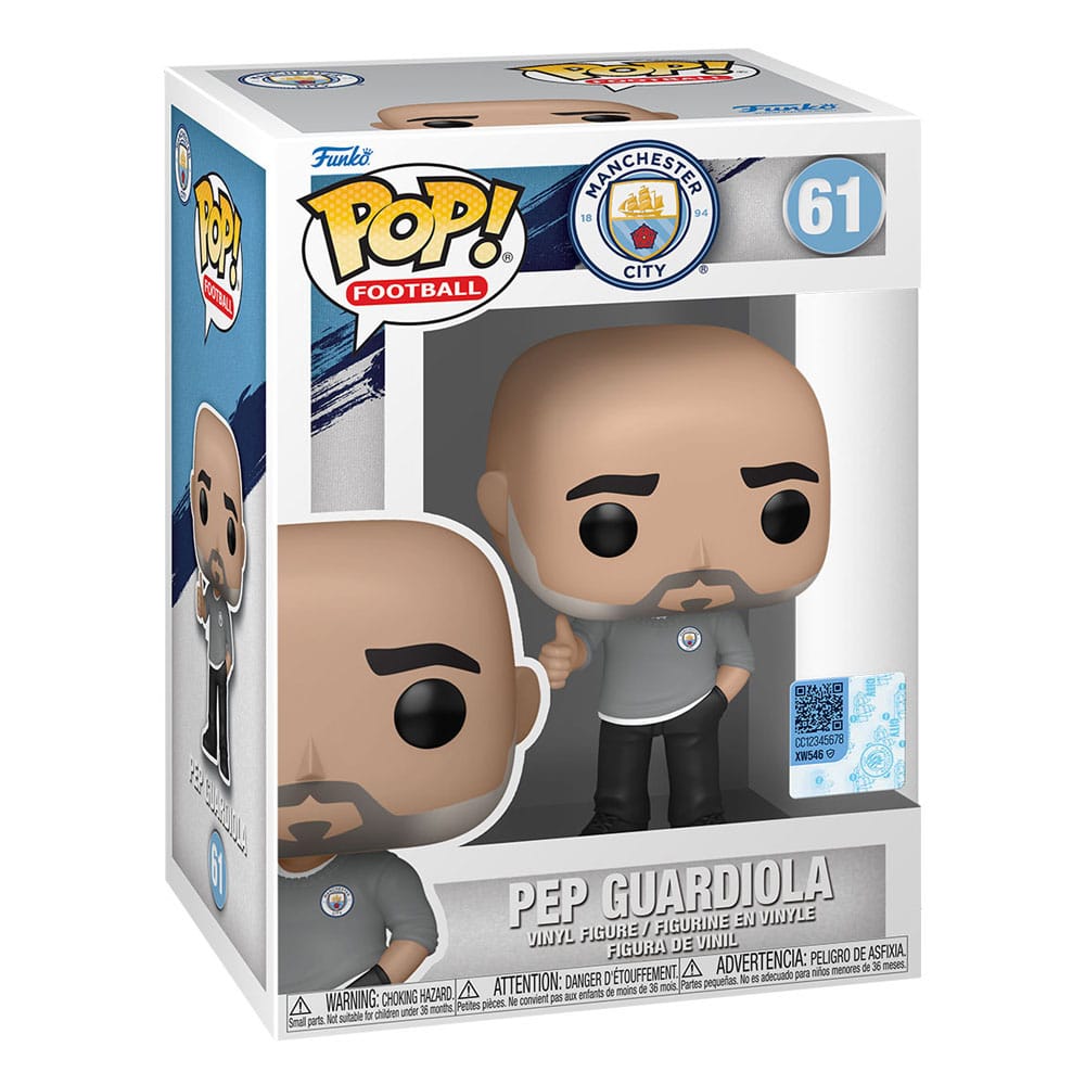 EFL Pop! Football Vinyl Figure Mancity - Pep Guardiola 9 Cm - M 1
