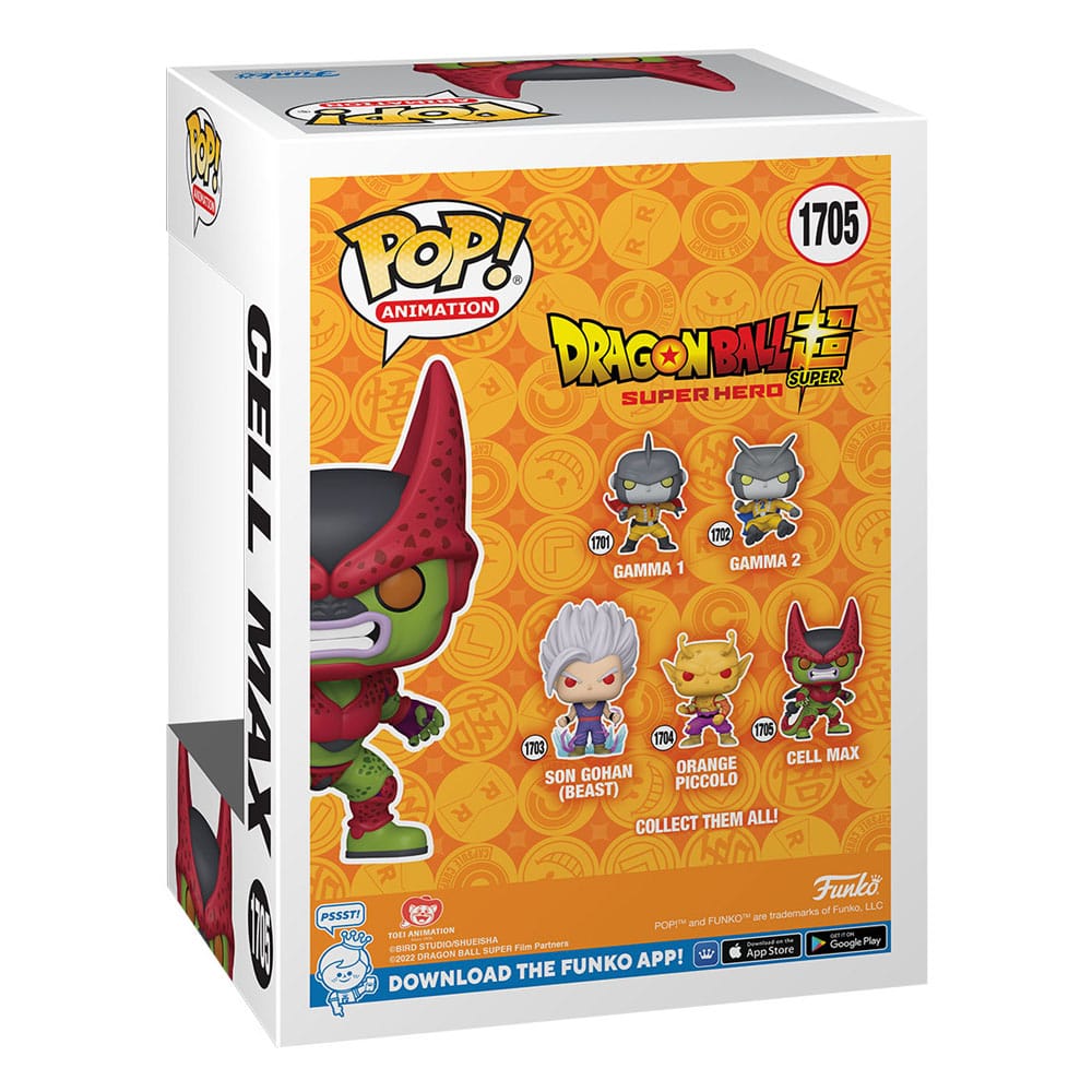 Dragon Ball Super: Super Hero POP! Vinyl Figure Cell Max 9 cm - M 3