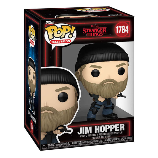 Stranger Things Pop! Television Vinyl Figures Jim Hopper 9 Cm - M 1