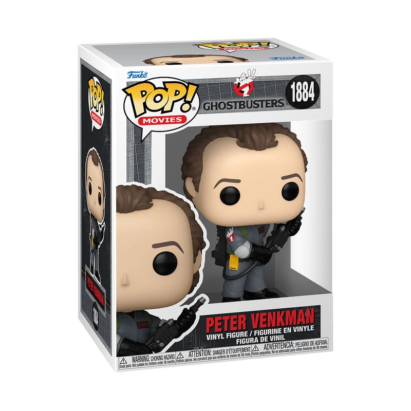 Ghostbusters II Pop! Movies Vinyl Figures Dr. Peter Venkman 9 Cm - M 1