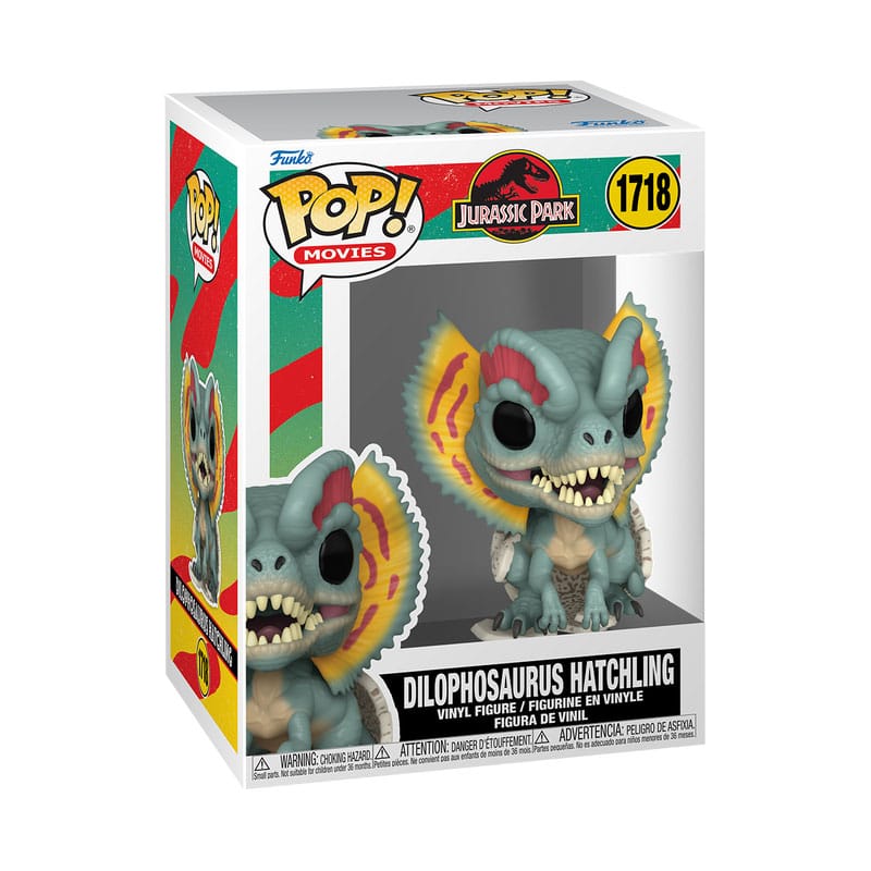 Jurassic Park Hatchling POP! Movies Vinyl Figure Dilophosaurus 9 cm - M 79