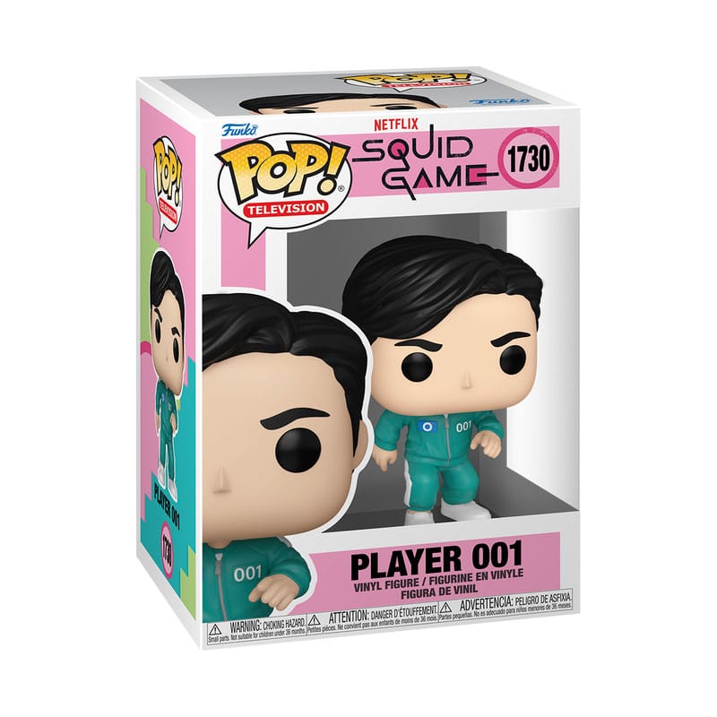 Squid Game Pop! Television Vinyl Figure S3 Player 001 9 Cm - M 1