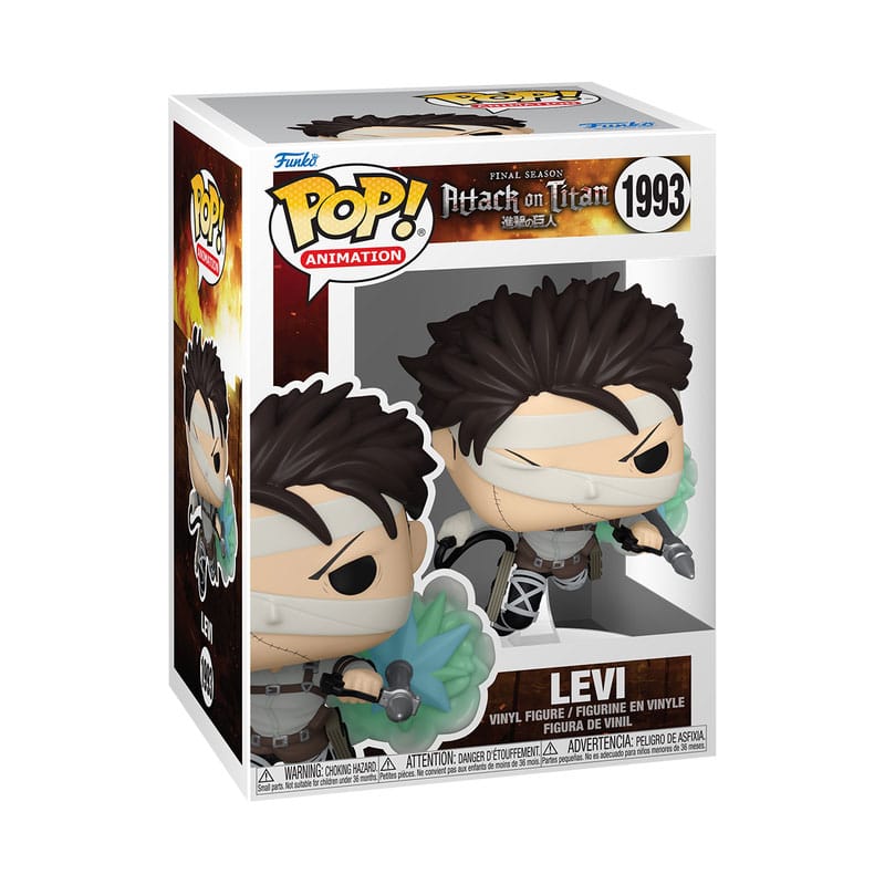 Attack on Titan POP! Animation Vinyl Figure Levi (SP-1) 9 cm - M 1