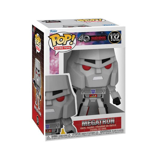 Transformers Retro Series Pop! Tv Vinyl Figure Megatron 9 Cm - M 1