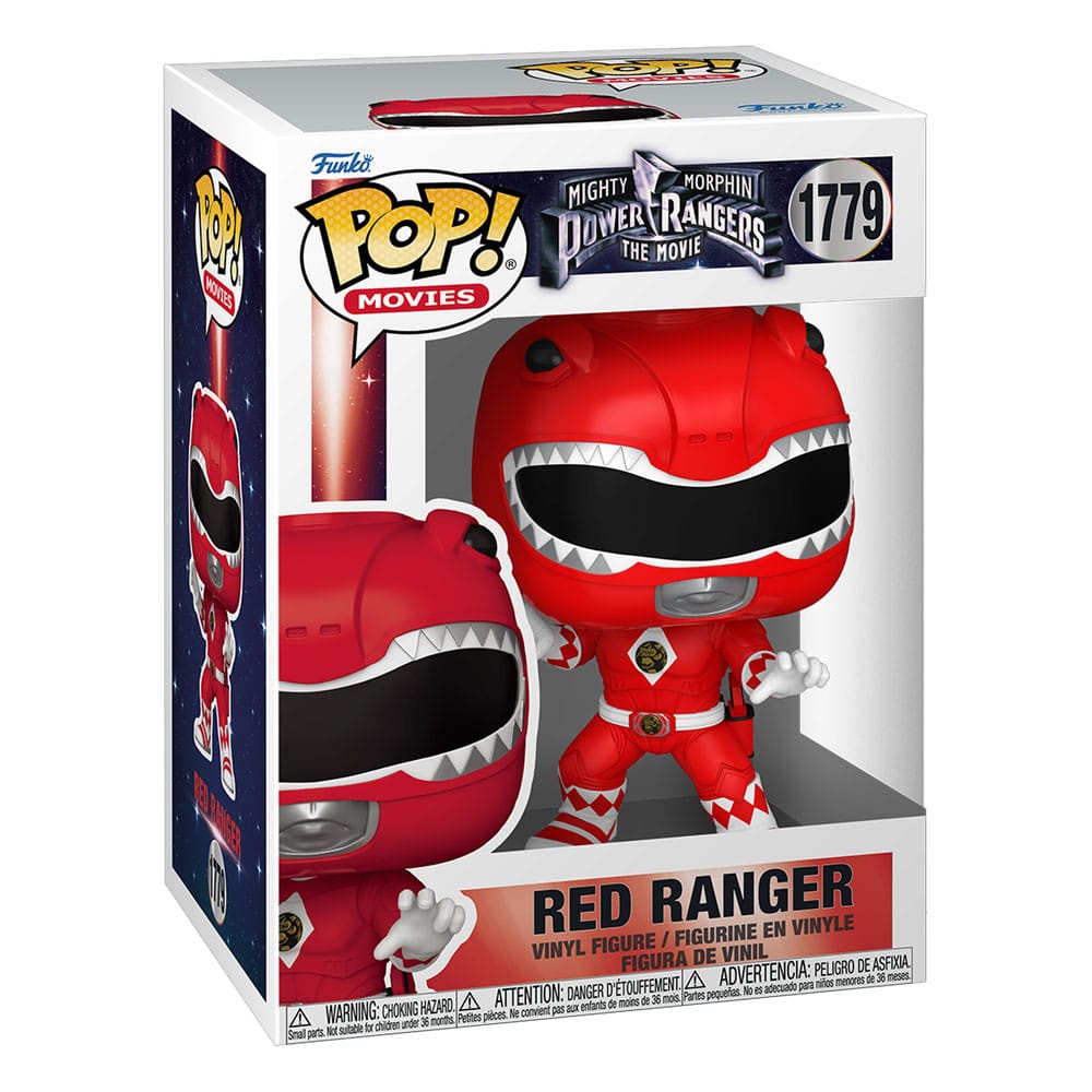 Mighty Morphin Power Rangers: The Movie POP! Red Ranger 9 cm - M 1