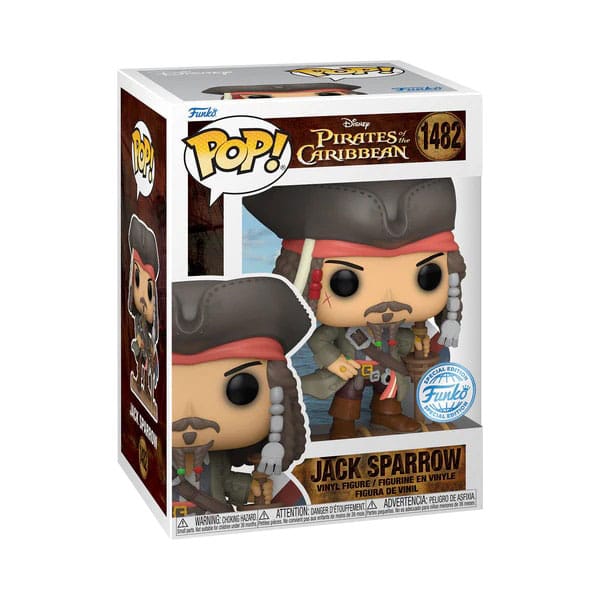 Pirates of the Caribbean POP! Movies Vinyl Figure Jack Sparrow 9 cm - M 1