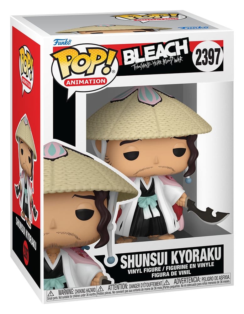 Bleach Pop! Animation Vinyl Figure Shunsui 9 cm - M 1