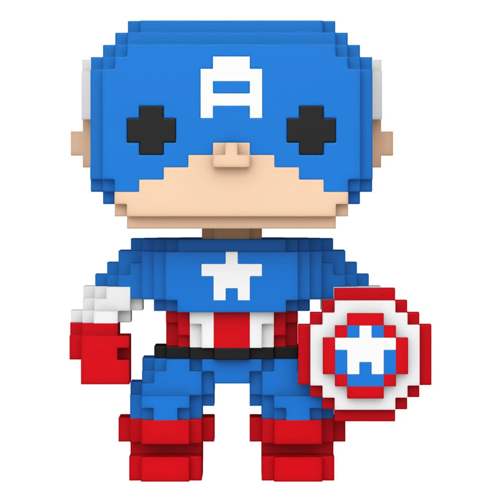 Marvel POP! 8-Bit Vinyl Figure Captain America 9 cm - M 3