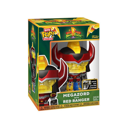 Mighty Morphin Power Rangers Bitty Pop! Bots Figure 4-Pack Megazord With Red Ranger 2,5 Cm - M 1