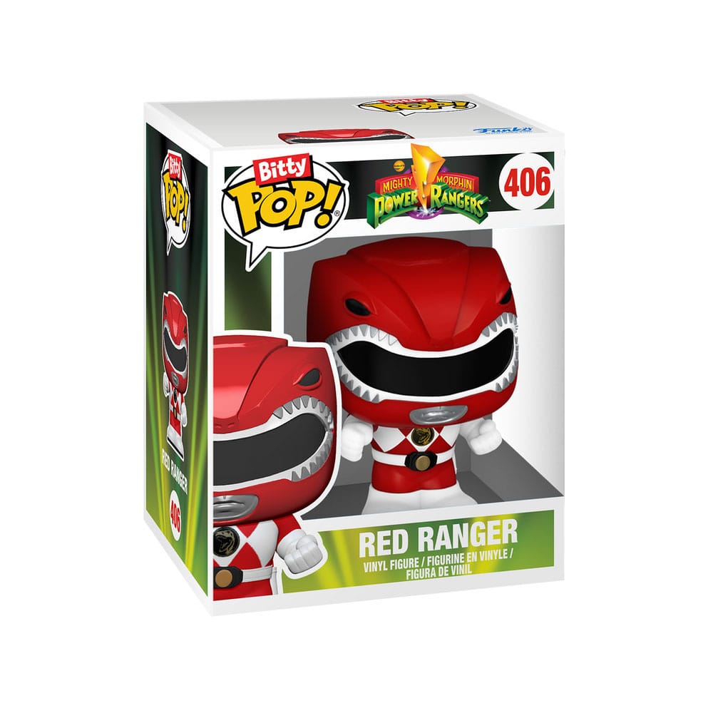 Mighty Morphin Power Rangers Bitty Pop! Bots Figure 4-Pack Megazord With Red Ranger 2,5 Cm - M 4