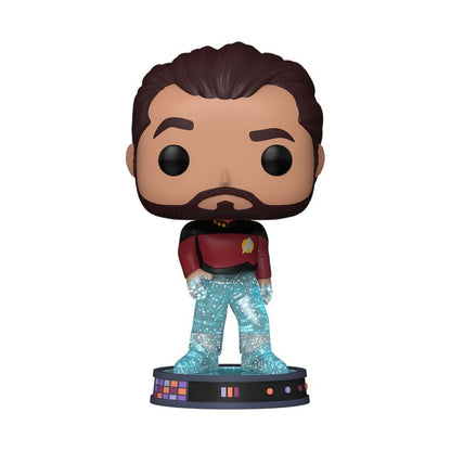Star Trek Transporter POP! Plus Movies Vinyl Figure Riker 9 cm - M 2