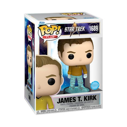 Star Trek Transporter Pop! Plus Movies Vinyl Figure Kirk 9 Cm - M 1