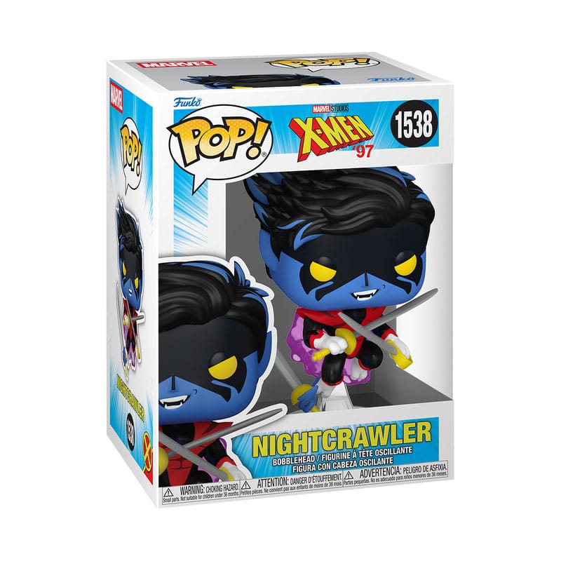 X-Men '97 Pop! Marvel Vinyl Figure Nightcrawler 9 cm - M 1