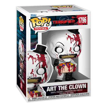 Terrifier 2 POP! Movies Vinyl Figure Art the Clown with Candy Filled Head 9 cm - M 110