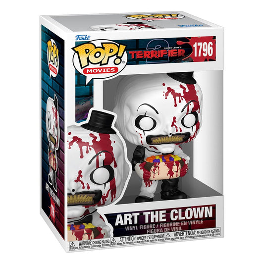 Terrifier 2 POP! Movies Vinyl Figure Art the Clown with Candy Filled Head 9 cm - M 110