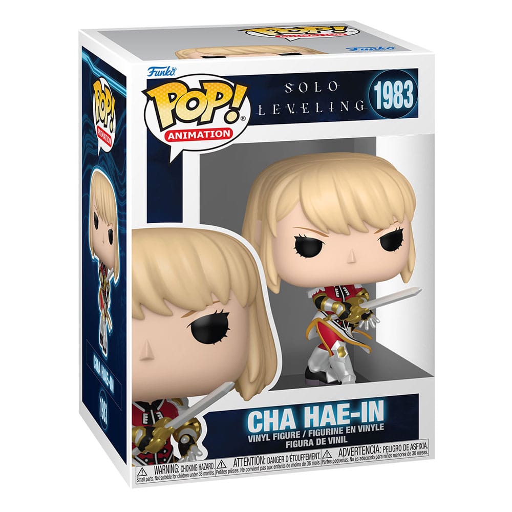 Solo Leveling Pop! Animation Vinyl Figure Cha Hae-In 9 Cm - M 1