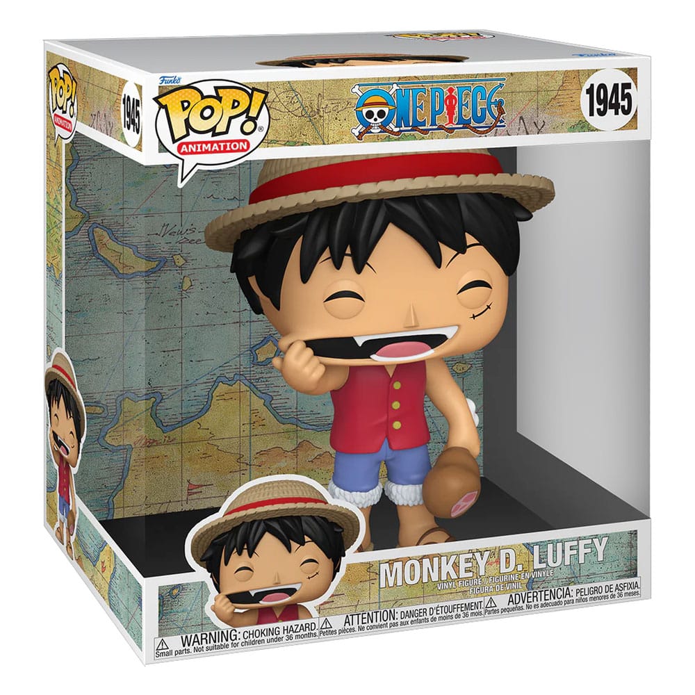 One Piece Super Sized Jumbo POP! Vinyl Figure Monkey D. Luffy (Stretching) 25 cm - M 1