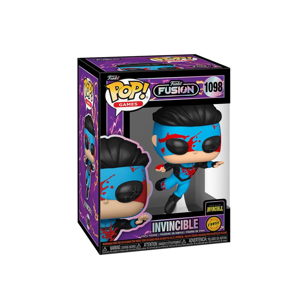 Funko Fusion Pop! Games Vinyl Figures Invincible - Limited Chase Edition - M 1