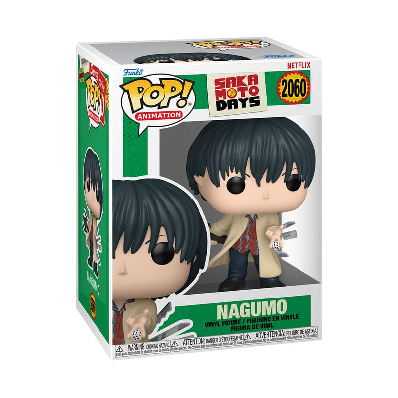 Sakamoto Days Pop! Animation Vinyl Figures Saka Days- Yoichi Nagumo 9 Cm - M 1