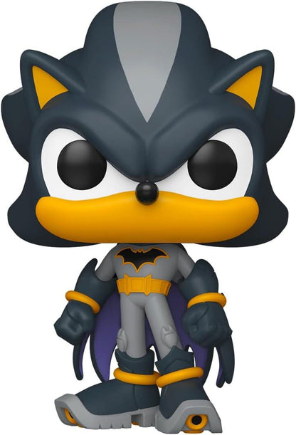 DC's Justice League and Sonic the Hedgehog POP! Movies Vinyl Figures Shadow/Batman 9 cm - M 2