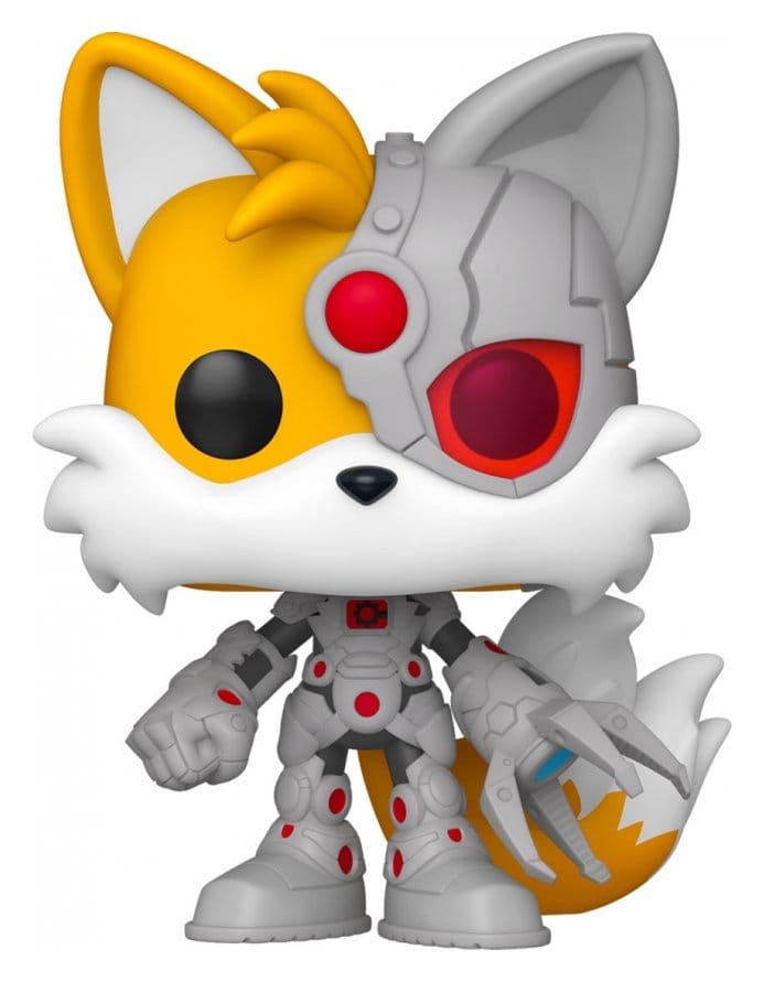 DC x Sonic the Hedgehog POP! Heroes Vinyl Figure Tails as Cyborg 9 cm - M 2
