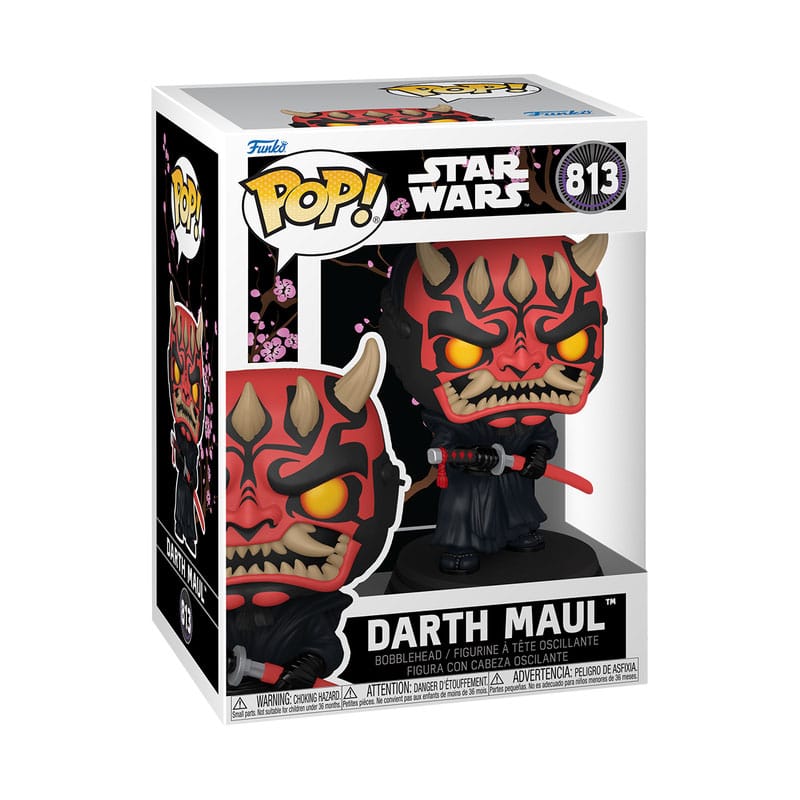 Star Wars: Swi Pop! Vinyl Figure Darth Maul 9 Cm - M 1