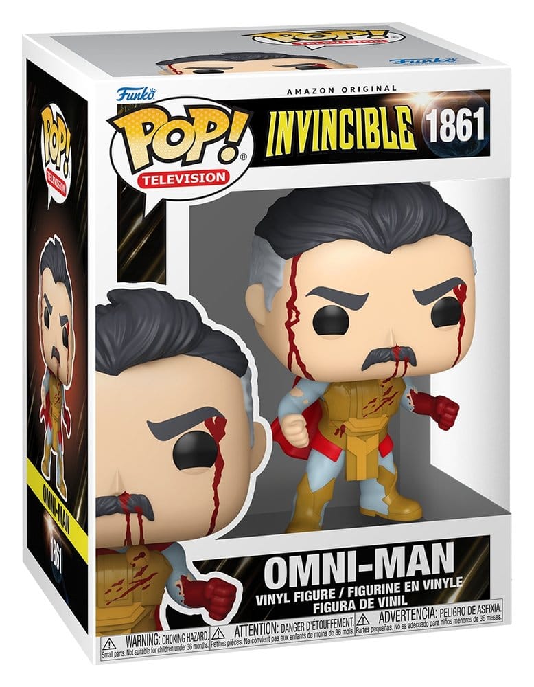 Invincible 2 Pop! Tv Vinyl Figure Omni-Man (Armor) (Bloody) 9 cm - M 1