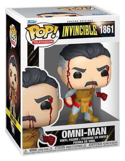Invincible 2 Pop! Tv Vinyl Figure Omni-Man (Armor) (Bloody) 9 cm - M 1