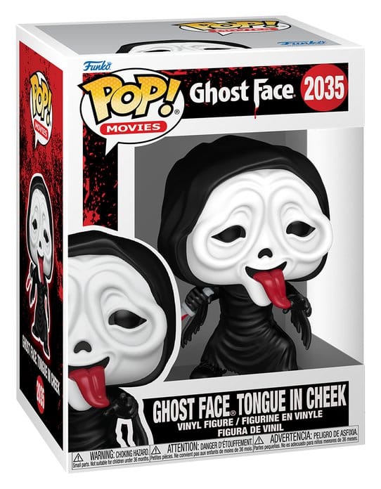 Scream Pop! Vinyl Figure Ghost Face With Tongue 9 cm - M 1