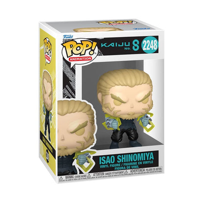 Kaiju No. 8 Pop! Animation Vinyl Figure Isao Shinomiya 9 Cm - M 1
